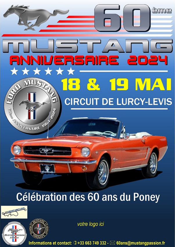 2220 60e Anniversaire Ford Mustang 2024