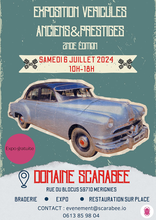 2255 Exposition Vehicules Anciens Prestige Merignies 2024