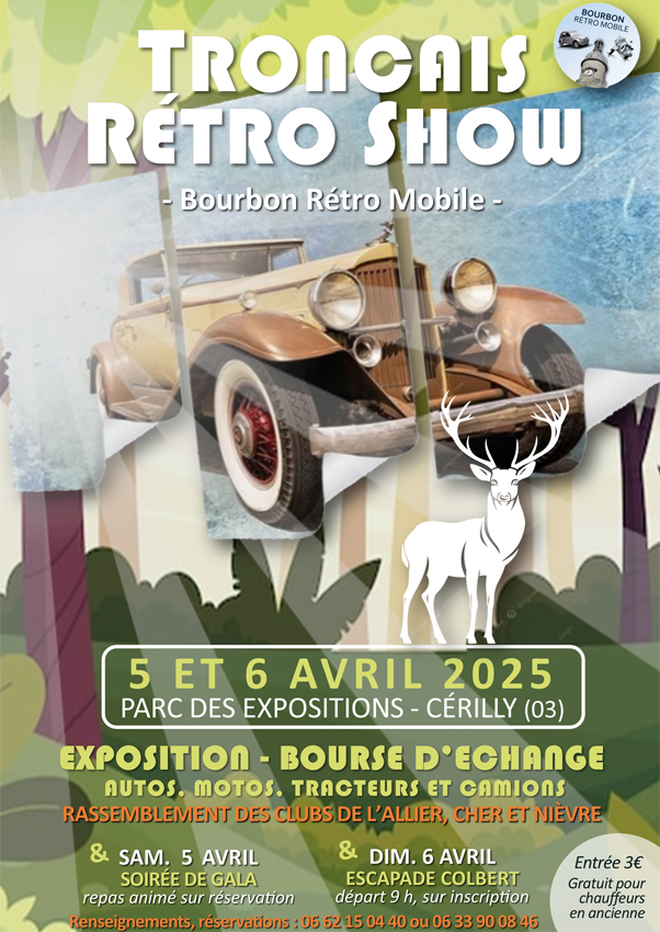 2372 Troncais Retro Show 2025