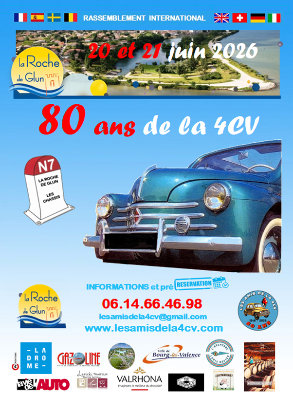 80 ans de la 4 CV 2025