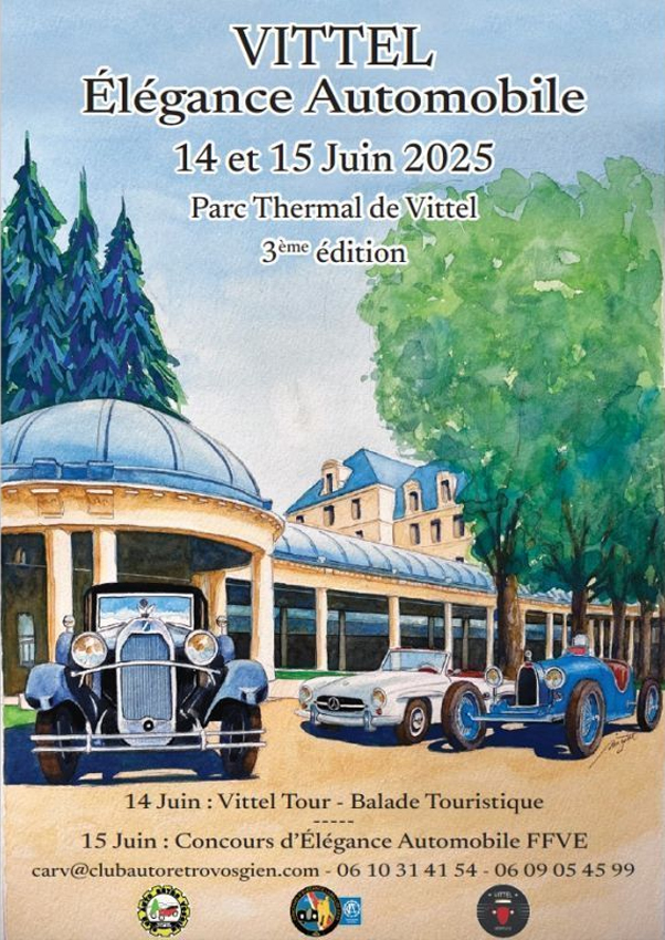 Vittel Élégance Automobile 2025