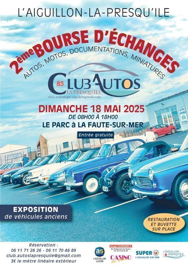 Bourse d'échanges L'Aiguillon-La-Prequ'Ile 2025